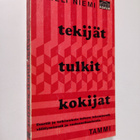 Tekijät, tulkit, kokijat : esseitä ja tutkimuksia taiteen... - pikkukuva 1