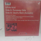 UNCLE ACID - RUNAWAY GIRLS M-/M- 7" - pikkukuva 2