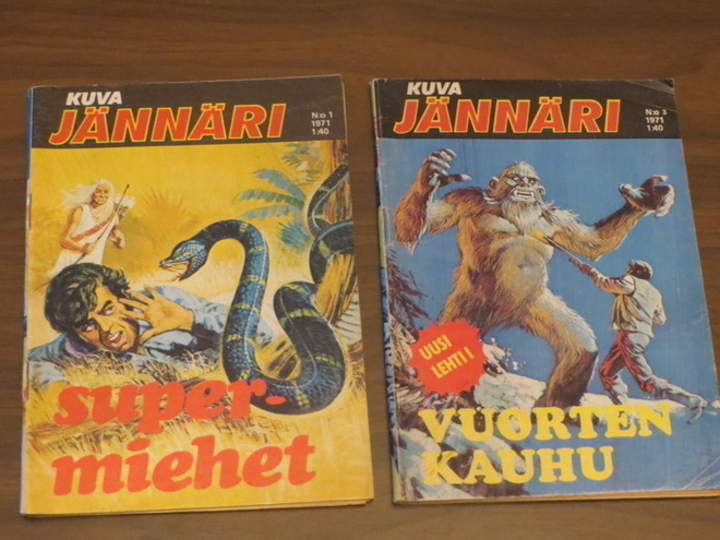 Kaksi Kuva-Jännäriä vuodelta 1971