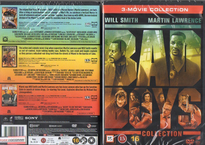 Bad Boys Collection	(7 501)		-FI-	DVD	nordic,	(3)	will smith