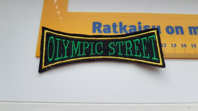 Olympic street Kangasmerkki