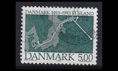 Tanska 1056 o Diplomaattisuhteet Venäjän kanssa 500v (1993