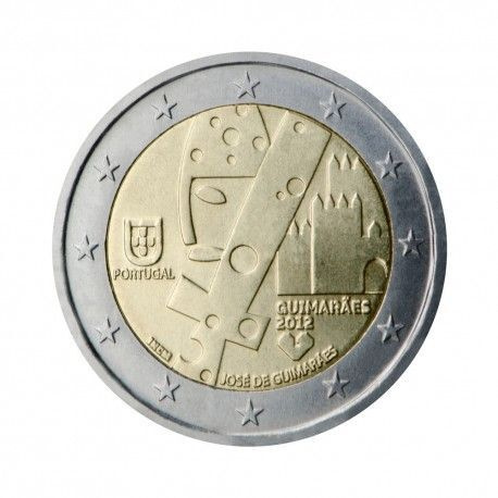 Portugali 2 euro 2012 juhlaraha Guimaraes, UNC