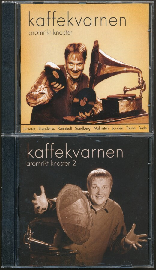 Kaffekvarnen aromrikt knaster 1 ja 2 - CD-levyt