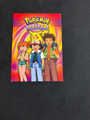 Pokemon Series 2 Checklist Topps Trading Cards