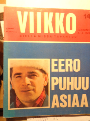 Viikkosanomat Nro 14/1969 (29.10)
