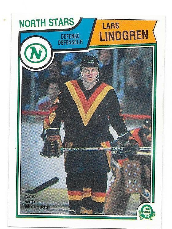 1983-84 OPC #354 Lars Lindgren Vancouver Canucks SWE