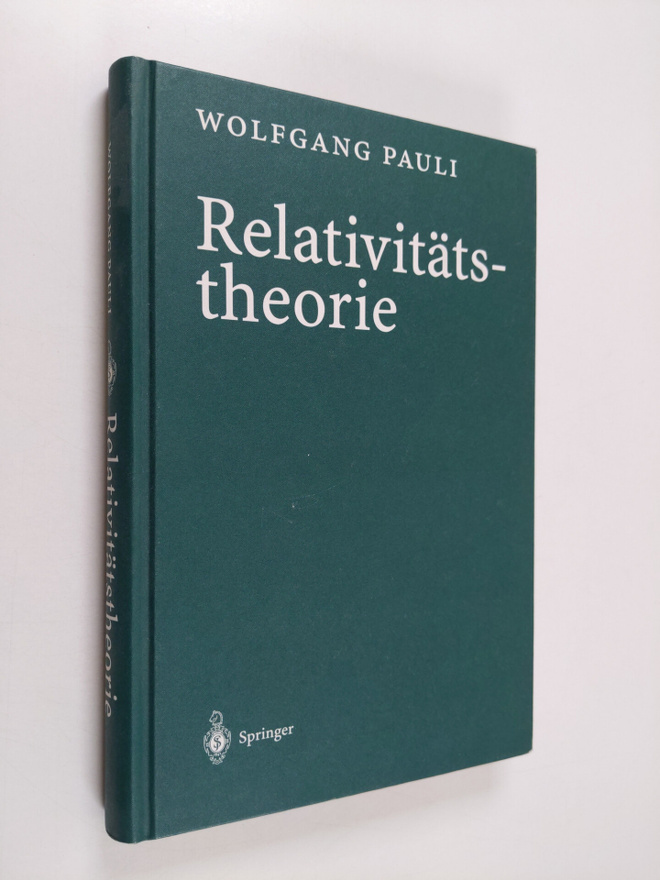 Wolfgang Pauli : Relativitätstheorie