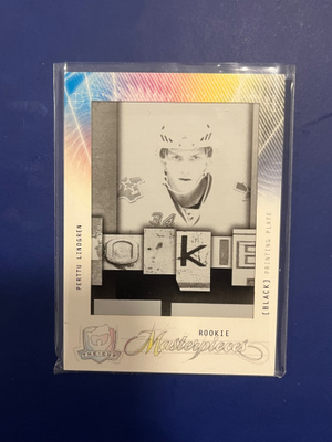 09-10 The cup 1/1rookie plate Mas-149 Perttu Lindgren