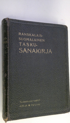 Edwin Hagfors : Ranskalais-suomalainen taskusanakirja = D...