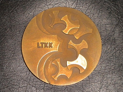 Mitali - LTKK  Mika Kaskimies ansiomitali  LPR / 1980