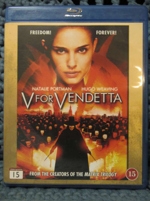 V FOR VENDETTA BLU-RAY