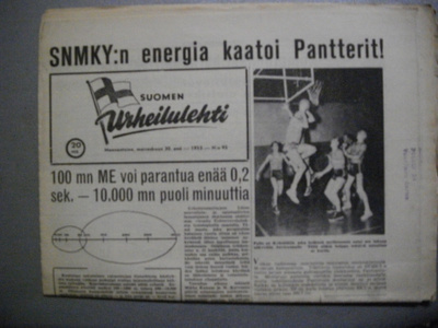 Suomen Urheilulehti Nro 95/1953 (14.3)