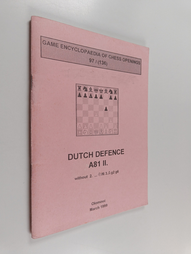 Dutch defence A81 II. - Without 2. kf6 3.bg2. g6