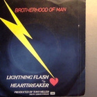 BROTHERHOOD OF MAN :: LIGHTNING FLASH :: VINYYLI  7"    1982 - pikkukuva 2