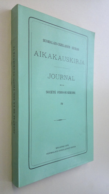Suomalais-ugrilaisen seuran aikakauskirja 73 = Journal de...