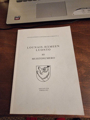  Lounais-Hämeen Luonto 80,  muistonumero (1993)