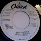 TINA TURNER :: PRIVATE DANCER PROMO ::  VINYYLI 7"    1984 - pikkukuva 2