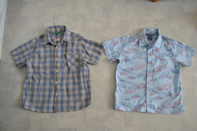 Benetton ja H&M lyhythihaiset juhlapaidat 100/104cm
