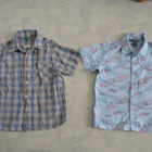Benetton ja H&M lyhythihaiset juhlapaidat 100/104cm - pikkukuva 1