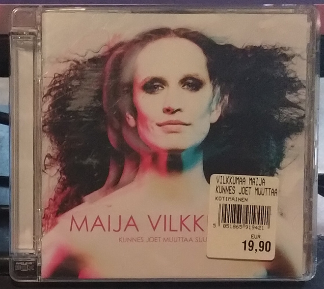 Maija Vilkkumaa - Kunnes joet muuttaa suuntaa - CD