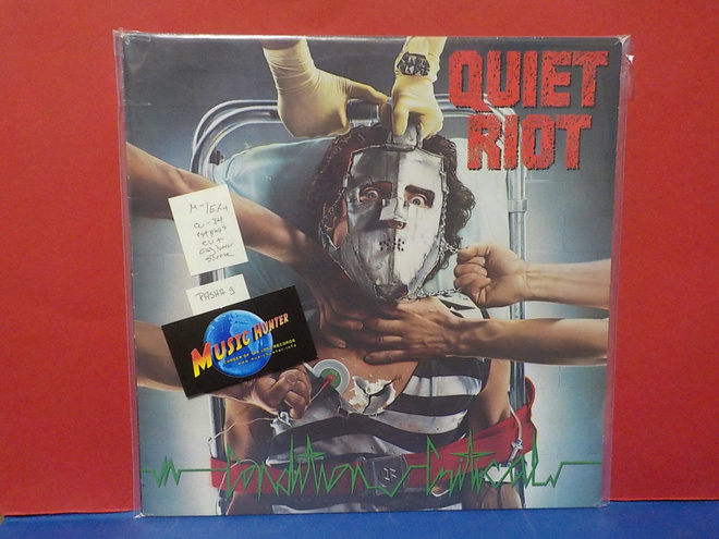 QUIET RIOT - CONDITION CRITICAL M-/EX+ EU -84 1ST PRESS LP