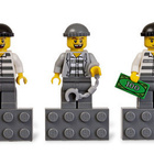 Lego Magneettifiguuripaketti 3kpl ( CITY ) Burglars - pikkukuva 1