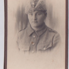 VANHA CDV Valokuva Sotilas Kuokkala Luov Karjala 1920-l - pikkukuva 1