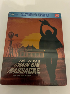 The Texas chain saw massacre steelbook 2 disc blu-ray