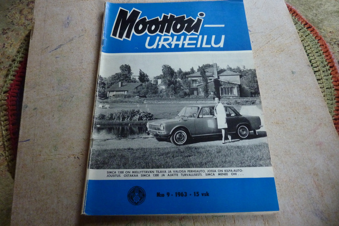Moottori Urheilu  9-63  MZ 150