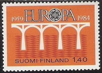 1984 Eurooppa merkki 1,40 mk ** LaPe 942