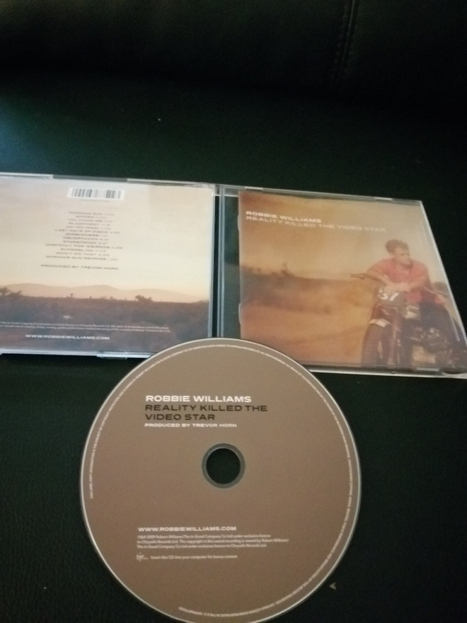 Robbie Williams - Reality Killed The Video Stars CD