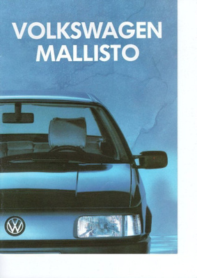 VW Mallisto -esite, 1989