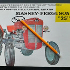 Massey-Ferguson 25 traktorin esite 60-luku - pikkukuva 1