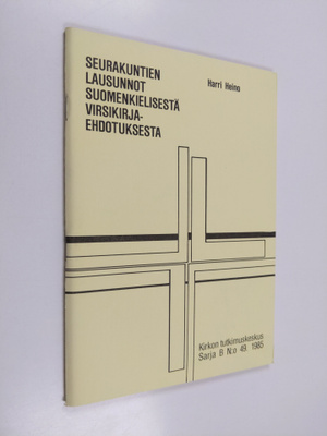 Harri Heino : Seurakuntien lausunnot suomenkielisestä vir...