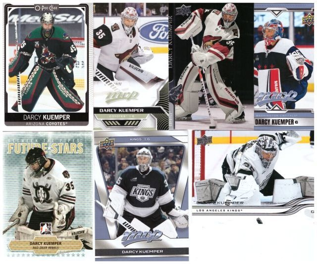 7 x Mv DARCY KUEMPER Coyotes, Kings, Red Deer Rebels