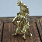 Erotic sculpture figurine in metal - pikkukuva 5