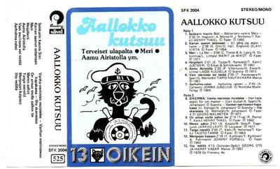 Aallokko kutsuu 13 oikein c-kasetti
