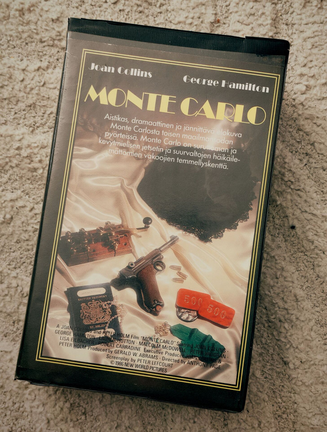 Monte Carlo (1986).(minisarja) 2xVHS