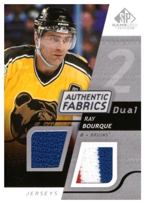 Legenda RAY BOURQUE Bruins 08-09 SPGU Ed. Jersey #AF-BQ Dual