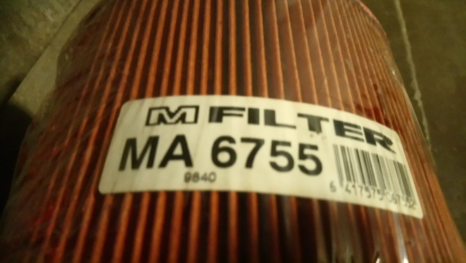 Ilmansuodatin MA6755 M-Filter Mazda 626 II 2.0D