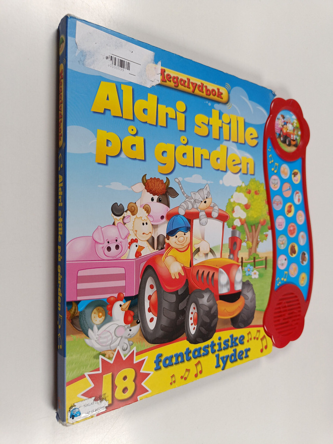 Aldri stille på gården