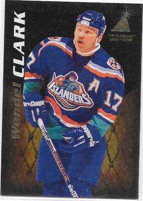 1995-96 Zenith #94 Wendel Clark New York Islanders