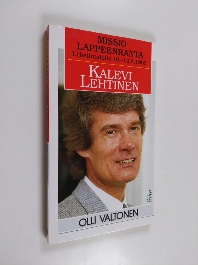 Olli Valtonen : Tänään Kalevi Lehtinen