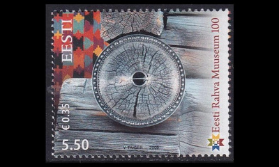 Eesti 635 ** Kansanmuseo 100v (2009)