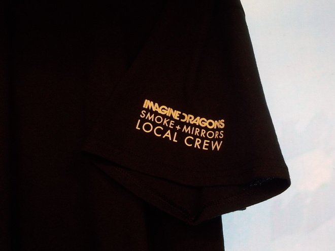IMAGINE DRAGONS - SMOKE + MIRRORS LOCAL CREW T- PAITA XL (W)