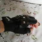 Moottripyörä, motocross puolihanskat skull - pikkukuva 2