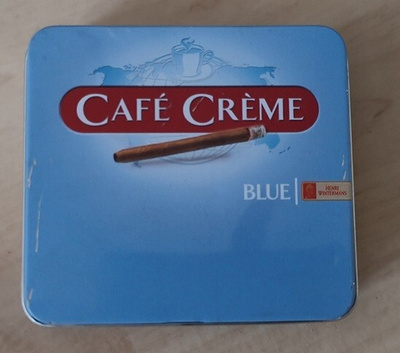 Sikarilaatikko Cafe Creme blue