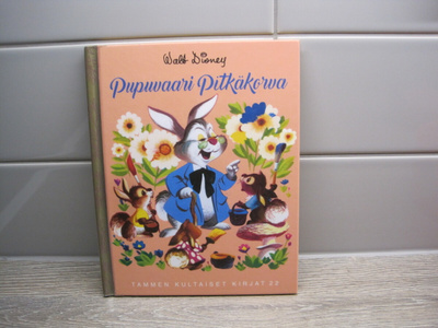 TAMMEN KULTAISET KIRJAT, DISNEY PUPUVAARI PITKÄKORVA no 22