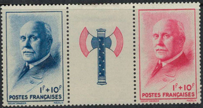 Ranska Mi 582-3 +
